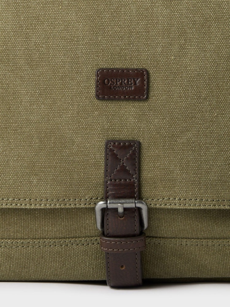 Osprey London Green The Urban Canvas Satchel - Image 6 of 6