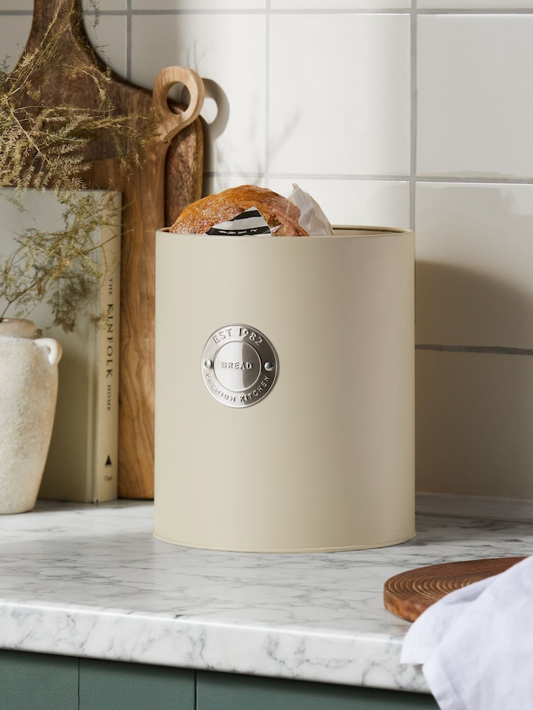 Cream Badge Bread Bin - Image 2 of 4