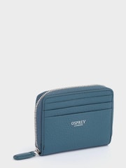 OSPREY LONDON Small The Lyra Leather RFID Zip  Purse - Image 3 of 5