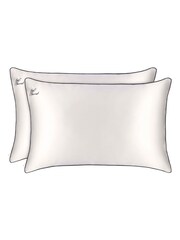 Slip 100% Pure Silk Standard Just Married Pillowcase Set (Worth £178) - Image 2 of 5