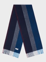 Osprey London Blue The Derby Cashmere Scarf - Image 1 of 7