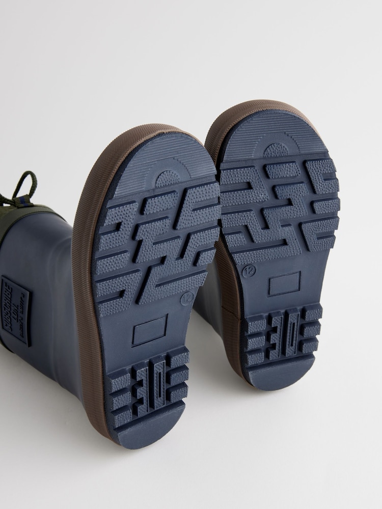 Colour Block Cuff Wellies - Image 6 of 6