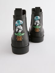 Black Star Wars Ankle Wellies - Image 3 of 4
