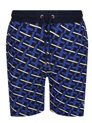 Luke 1977 Dark Cobalt Blue Dominica 100% Cotton Shorts - Image 4 of 8