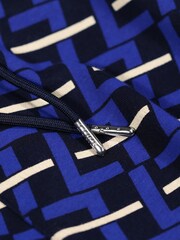 Luke 1977 Dark Cobalt Blue Dominica 100% Cotton Shorts - Image 8 of 8