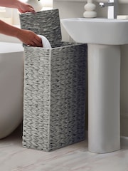Grey Hepworth Wicker Slimline Laundry - Image 2 of 9