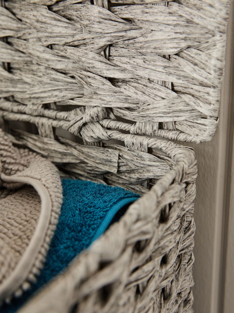 Grey Hepworth Wicker Slimline Laundry - Image 5 of 9
