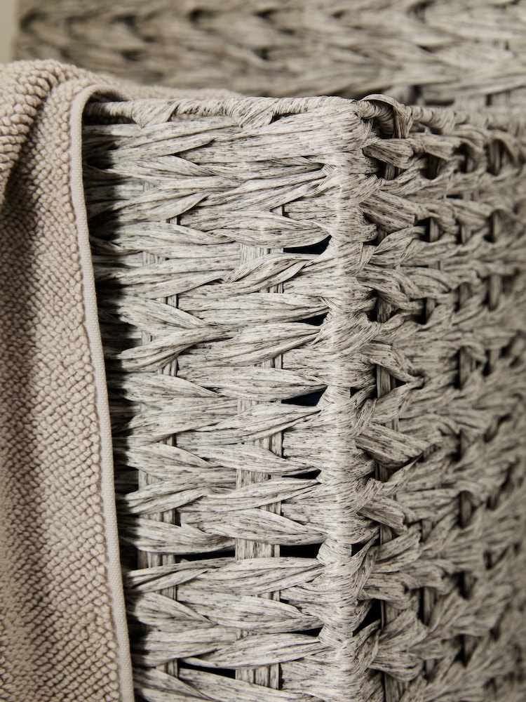 Grey Hepworth Wicker Slimline Laundry - Image 7 of 9