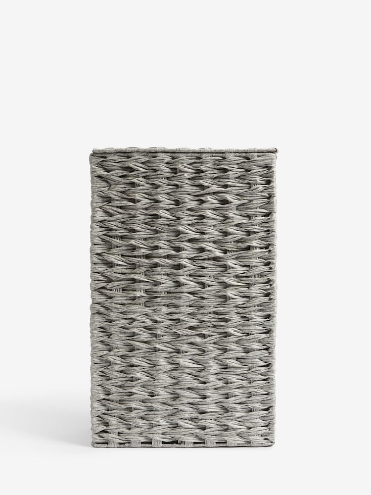 Grey Hepworth Wicker Slimline Laundry - Image 8 of 9