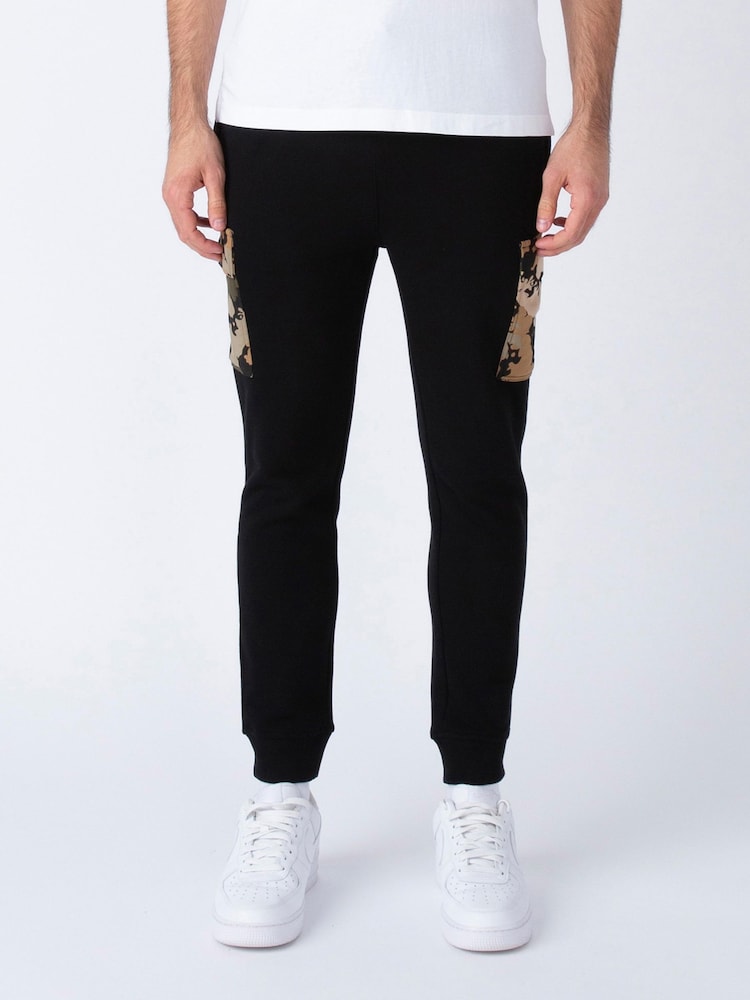 Luke 1977 Disruptive Black Joggers - Image 1 of 8