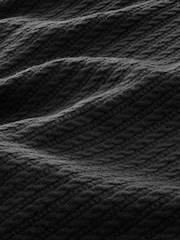 Noir - Coupe Classique Soft Touch Premium Col Roulé Pull - Image 7 of 7