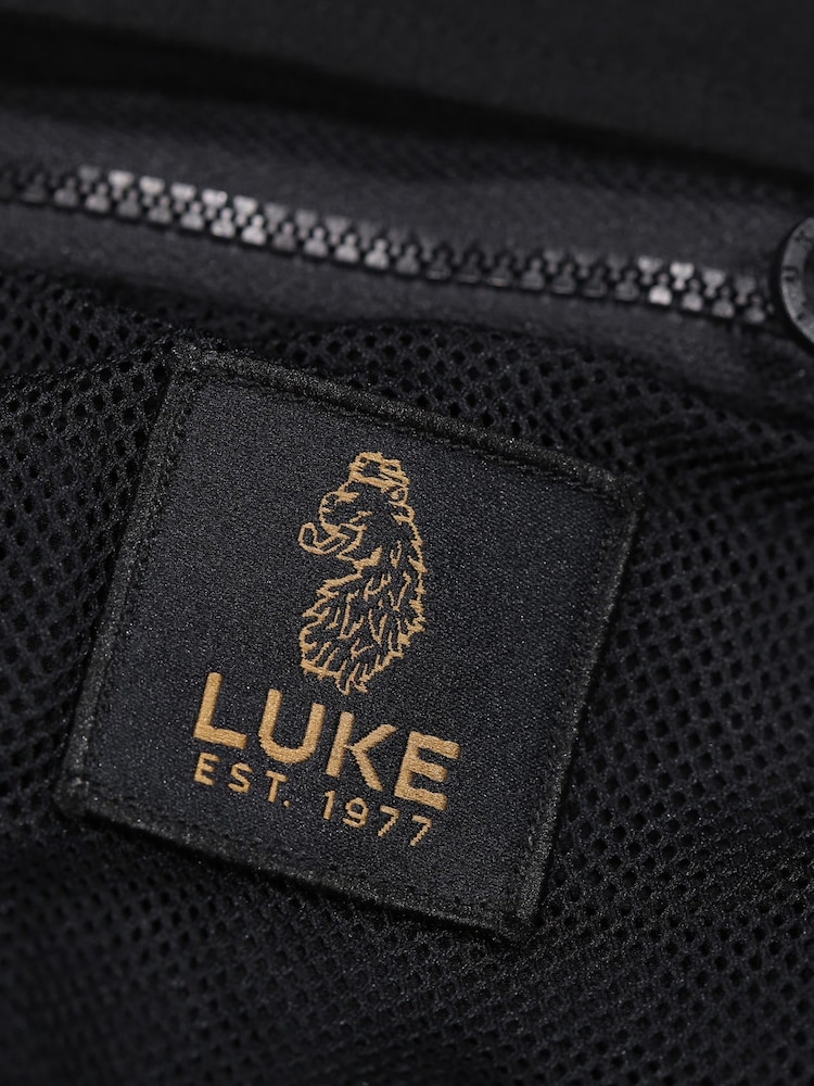 Luke 1977 Optimize Black Woven Shorts - Image 8 of 8