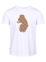 Luke 1977 Infilapenny Nectarine 100% Cotton T-Shirt - Image 4 of 7