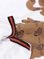 Luke 1977 Infilapenny Nectarine 100% Cotton T-Shirt - Image 6 of 7