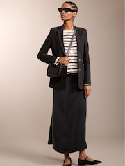 Baukjen Rahena Recycled Cupro Black Skirt - Image 1 of 4