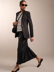 Baukjen Rahena Recycled Cupro Black Skirt - Image 2 of 4