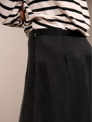 Baukjen Rahena Recycled Cupro Black Skirt - Image 4 of 4