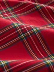 Red Check Matching Family Womens Christmas Flannel 100% Cotton Pyjamas - Image 10 of 10