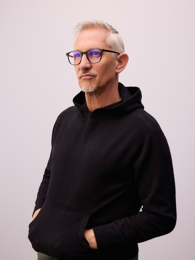 Black Regular Fit Knit Hoodie with Wool - Image 1 of 6
