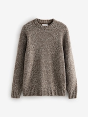 Neutral Relaxed Fit Textured Jumper - Image 5 of 7
