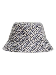 Tommy Hilfiger Monogram Jacquard Bucket Hat - Imagen 2 de 4