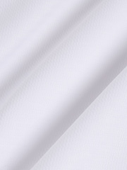 Weiß/Blau - Easy Care Textured Slim Fit Single Cuff Smart Shirts 2 Pack - Image 12 of 13