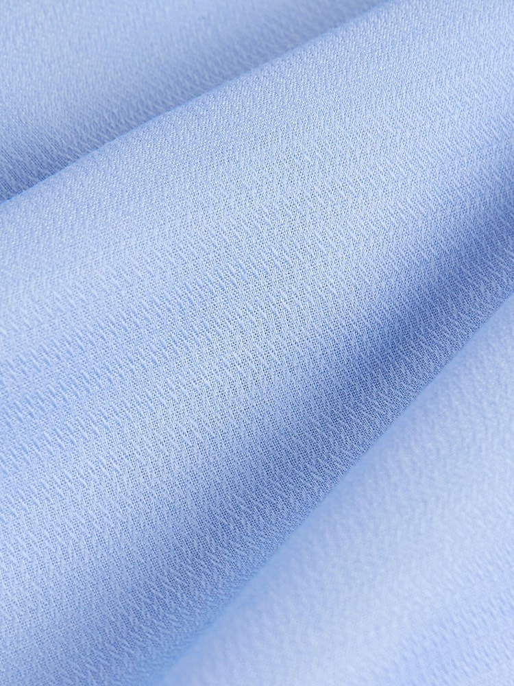 Weiß/Blau - Easy Care Textured Slim Fit Single Cuff Smart Shirts 2 Pack - Image 13 of 13