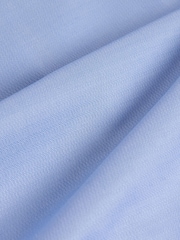 Blanc/Bleu - Chemises intelligentes Slim Fit Easy Care Textured Single Cuff 3 Pack - Image 13 de 17