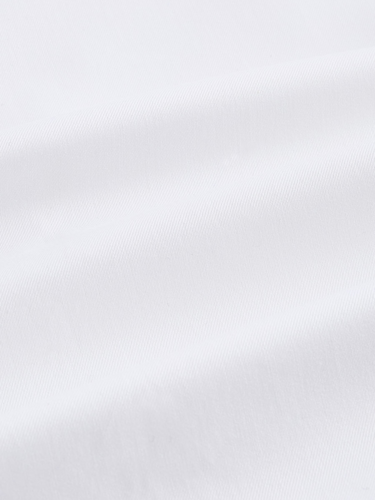 Weiß - Regular Fit 100% Cotton Poplin Twill Formal Shirt - Bild 8 von 8 Weiß - Regular Fit 100% Cotton Poplin Twill Formal Shirt - Bild 8 von 8