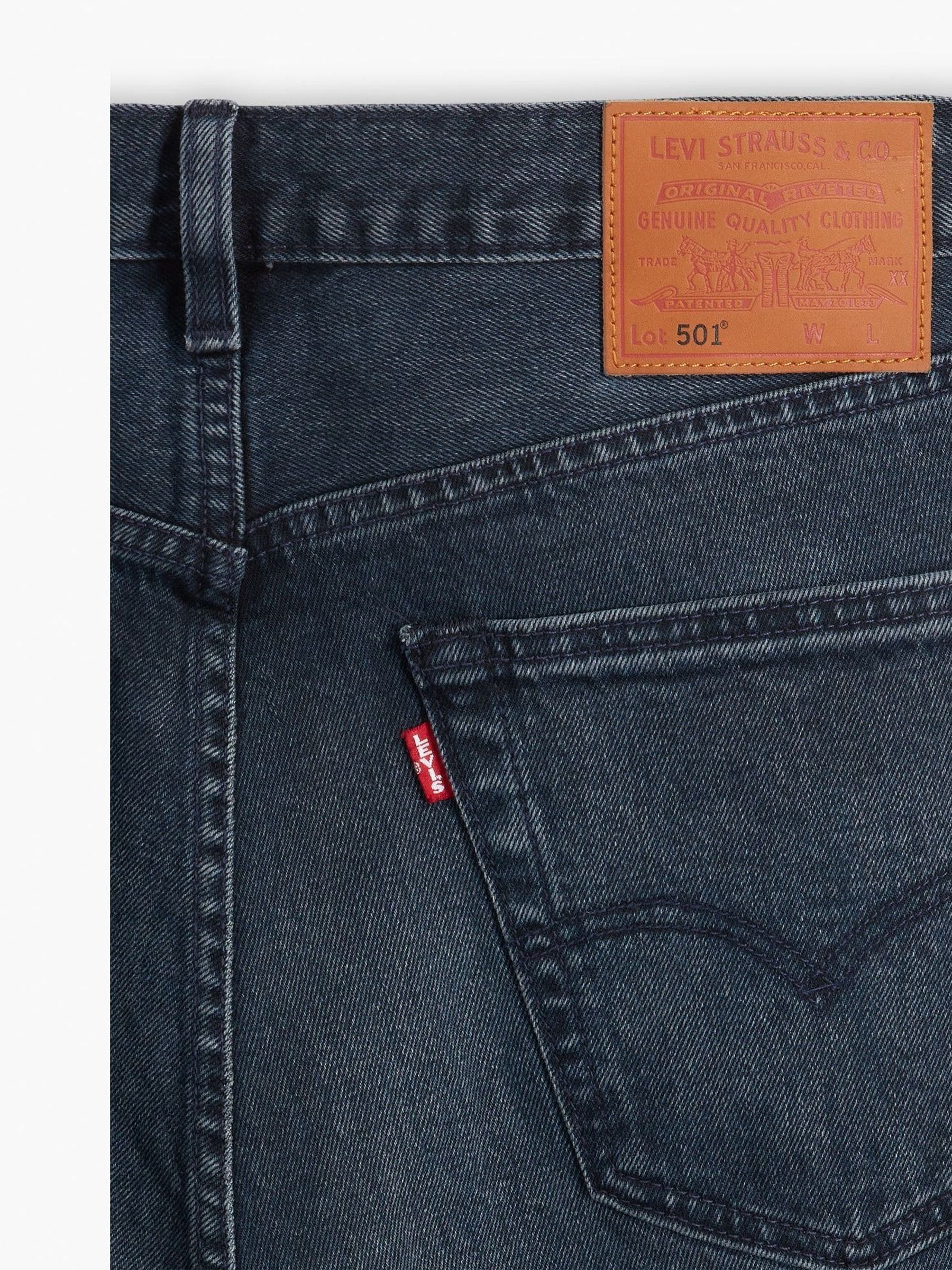 Levis 501 blue black best sale