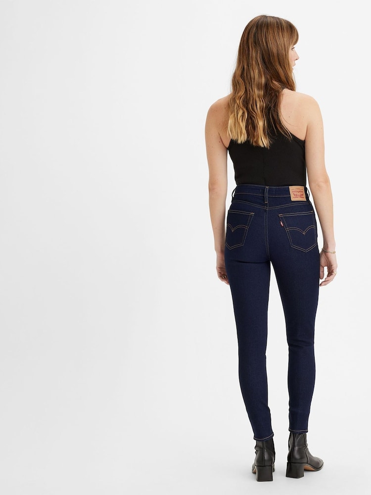 Levi's® Blue 721 High Rise Skinny Jeans - Image 2 of 3