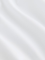 White Regular Fit Single Cuff Easy Care Twill Shirt - Image 7 of 7