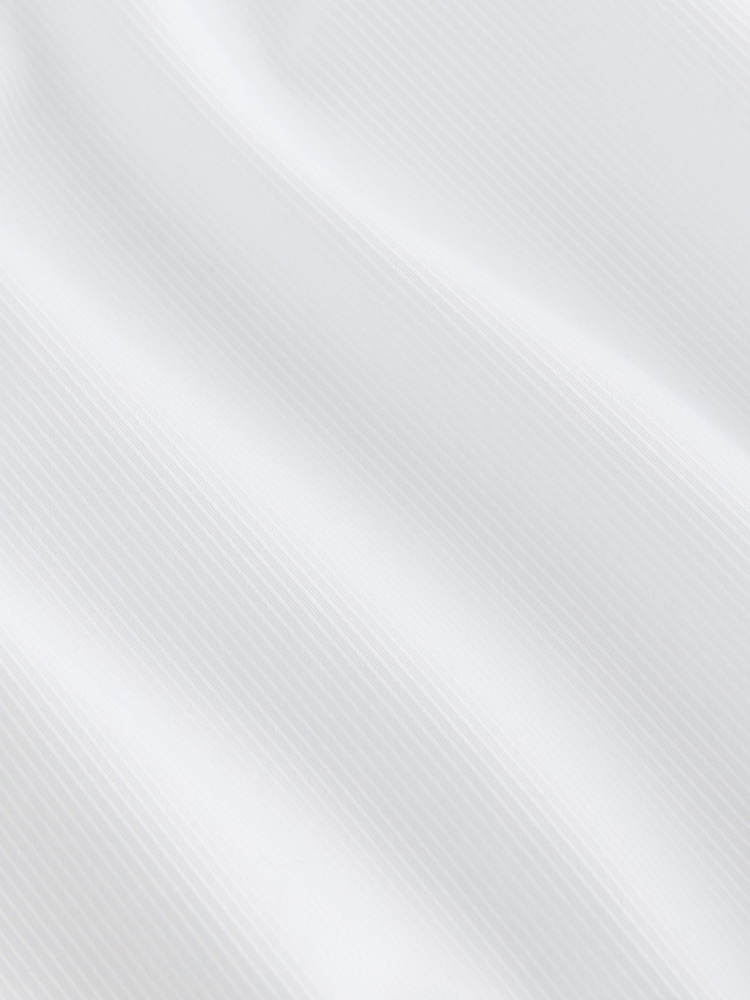 White Regular Fit Single Cuff Easy Care Twill Shirt - Image 7 of 7