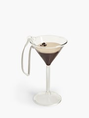Brown Espresso Martini Cocktail Glass Christmas Bauble - Image 3 of 5