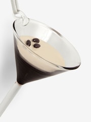 Brown Espresso Martini Cocktail Glass Christmas Bauble - Image 5 of 5