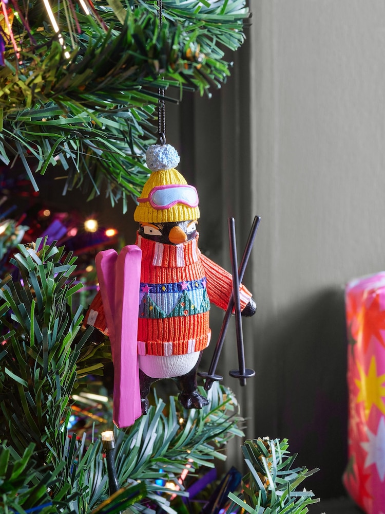 Brights Penguin Christmas Bauble - Image 1 of 4 Brights Penguin Christmas Bauble - Image 1 of 4