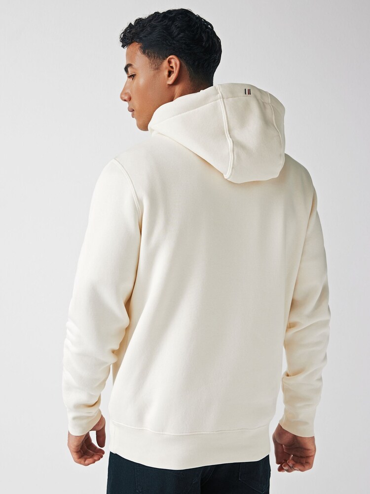 Tommy Hilfiger Natural Classic Flag Hoodie - Image 2 of 5