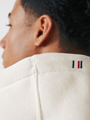 Tommy Hilfiger Natural Classic Flag Hoodie - Image 4 of 5