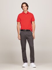 Rot - Tommy Hilfiger 1985 Polo-Shirt in Regular Fit - Bild 2 von 6