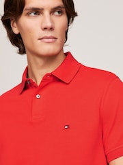 Rot - Tommy Hilfiger 1985 Polo-Shirt in Regular Fit - Bild 5 von 6