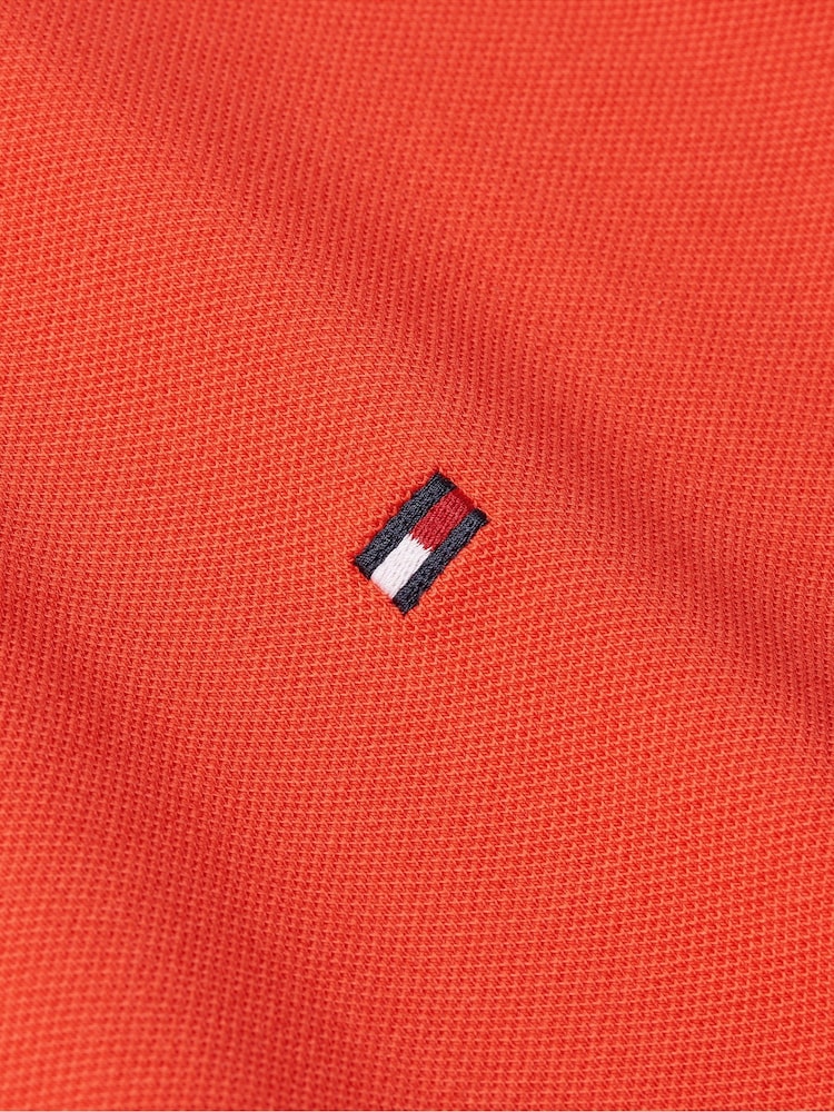 Rot - Tommy Hilfiger 1985 Polo-Shirt in Regular Fit - Bild 6 von 6