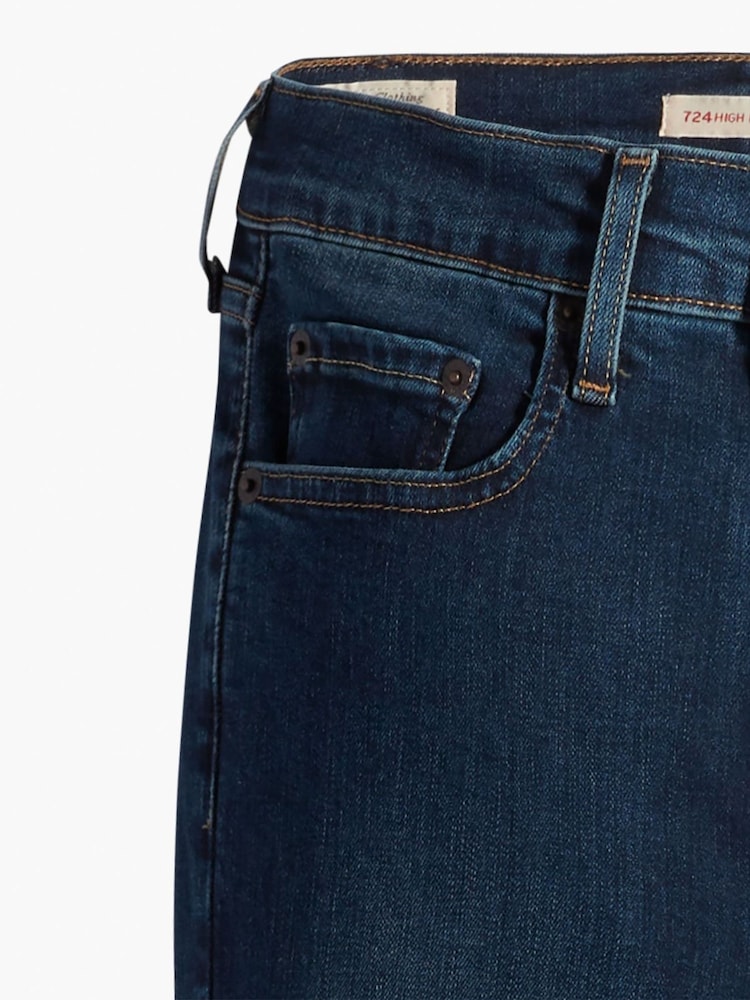 Levi's® Blue Swell 724™ High Rise Straight Jeans - Image 9 of 9