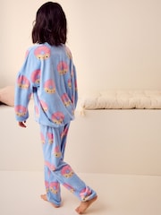 Donut Print Cosy Fleece Pyjamas (3-16yrs) - Image 3 of 8