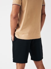 Tommy Hilfiger Black Logo Sweat Shorts - Image 2 of 4
