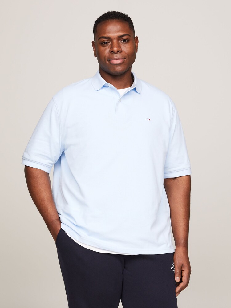 Tommy Hilfiger Blue Big And Tall 1985 Regular Polo Shirt - Image 1 of 5 Tommy Hilfiger Blue Big And Tall 1985 Regular Polo Shirt - Image 1 of 5