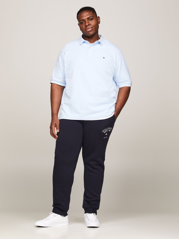 Tommy Hilfiger Blue Big And Tall 1985 Regular Polo Shirt - Image 2 of 5 Tommy Hilfiger Blue Big And Tall 1985 Regular Polo Shirt - Image 2 of 5