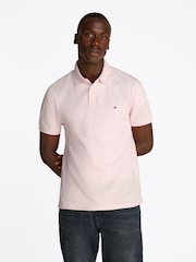 Tommy Hilfiger Light Pink 1985 Regular Fit Stretch Polo Shirt - Image 1 of 6