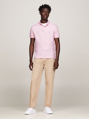 Tommy Hilfiger Light Pink 1985 Regular Fit Stretch Polo Shirt - Image 2 of 6