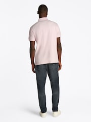 Tommy Hilfiger Light Pink 1985 Regular Fit Stretch Polo Shirt - Image 3 of 6