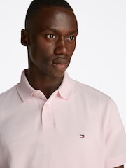 Tommy Hilfiger Light Pink 1985 Regular Fit Stretch Polo Shirt - Image 4 of 6